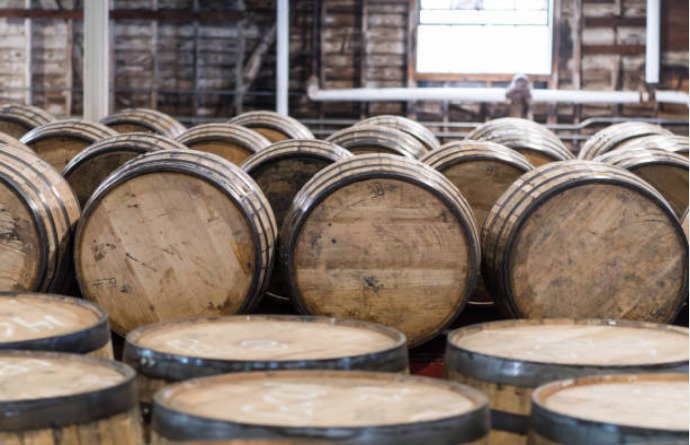 Barrels can be used up to four times in whisky making.