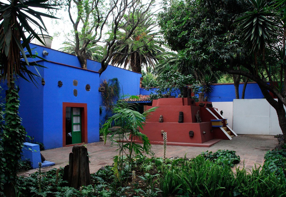 Casa Azul (frida’s home) was turned into a museum after her death.