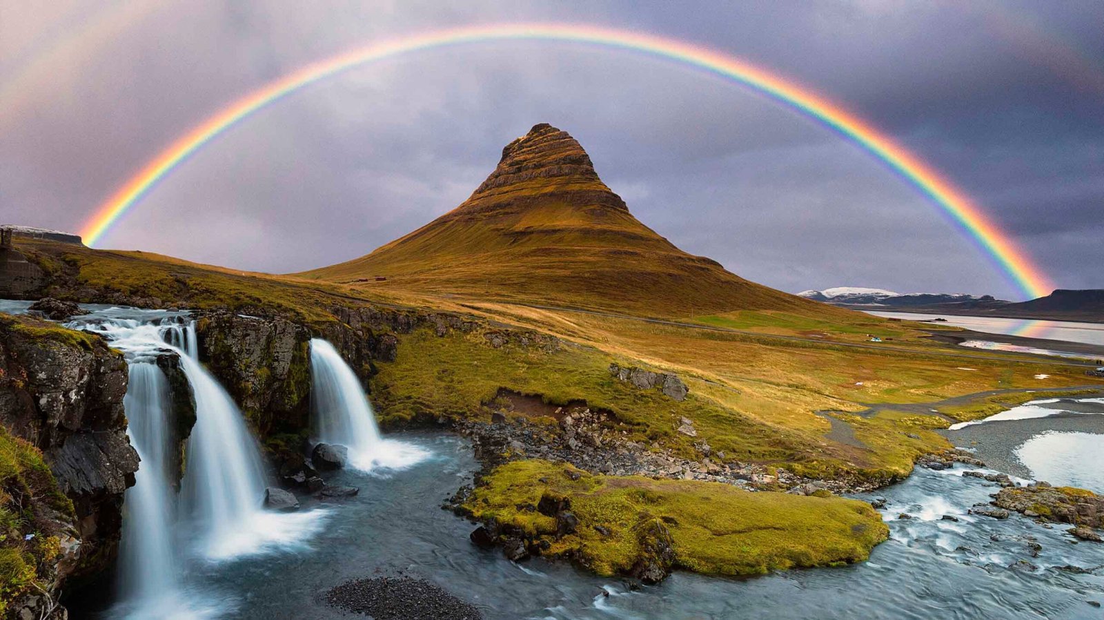 “Rainbow” comes from the Latin arcus pluvius, meaning “rainy arch.”