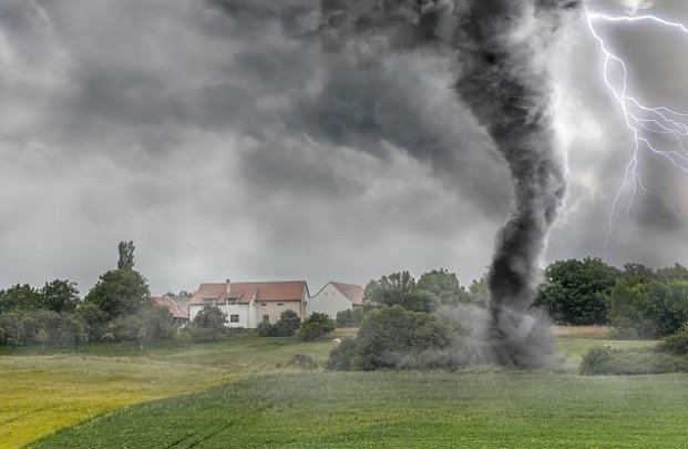 Hurricanes can also create tornadoes.