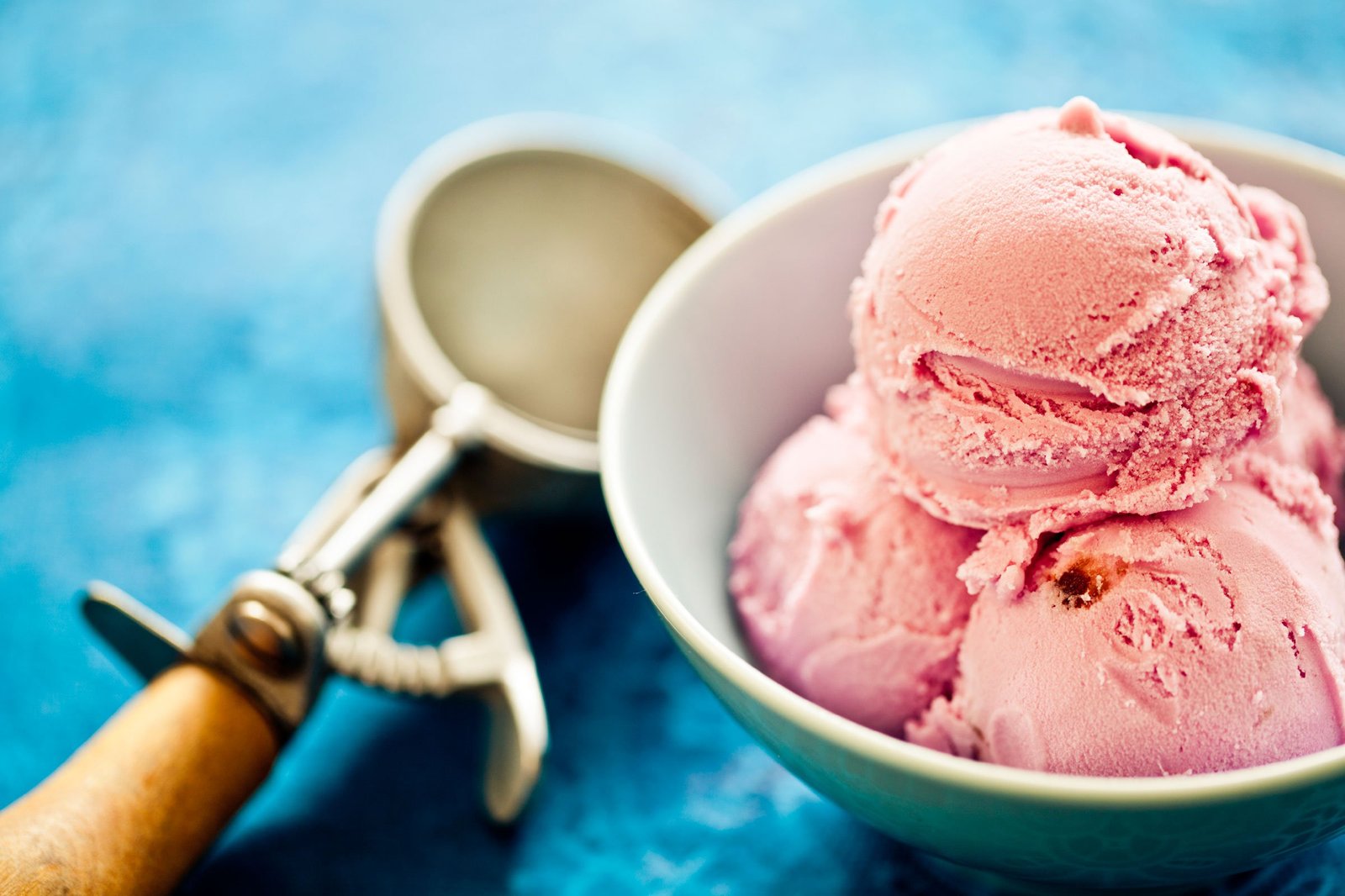 Ice cream recipes first appeared in the 18th century in England.