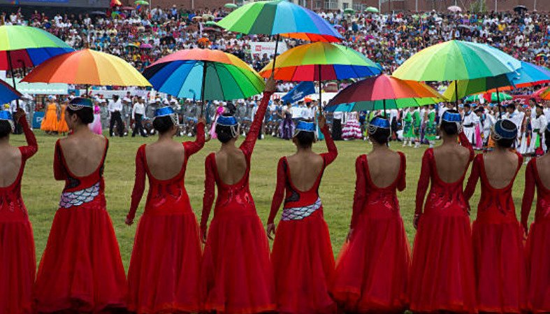 Naadam is an annual traditional festival in Mongolia.