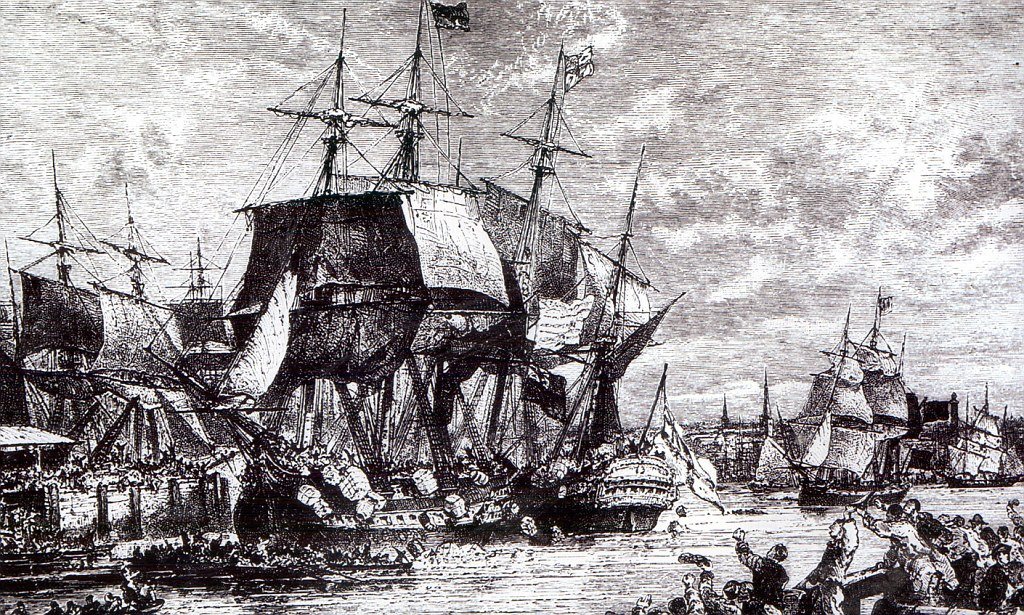 The Boston Tea Party took place a few years after the Boston Massacre.