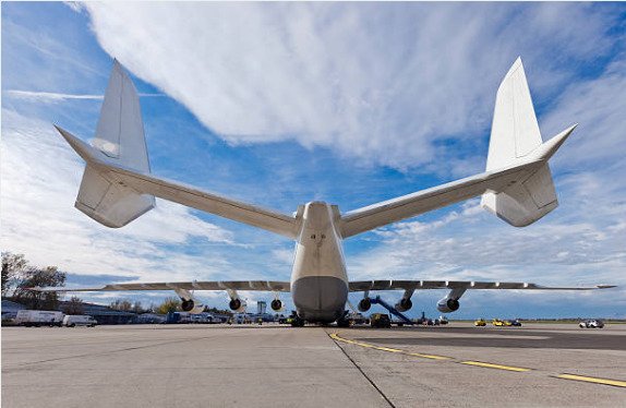 The Antonov AN-225 cargo jet is the largest plane in the world.