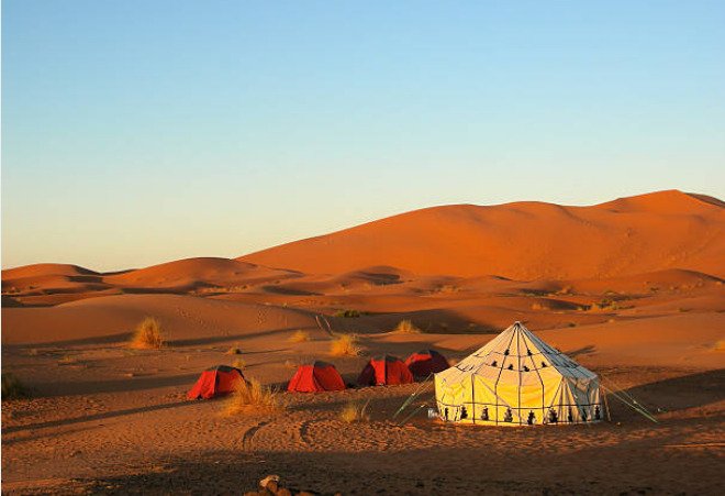 The Gobi desert of Mongolia is the largest desert in Asia and is the fifth largest in the world.