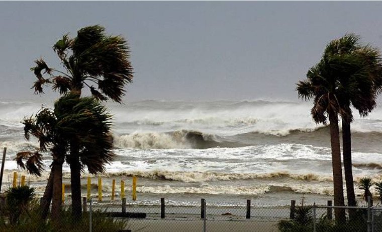 The difference between a cyclone, hurricane and typhoon is the location of the storm.