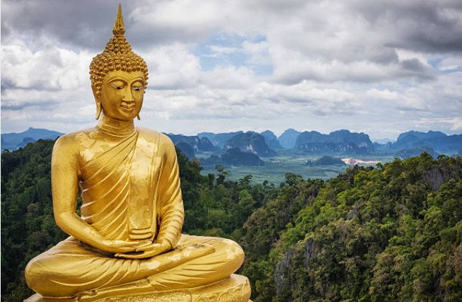 The second largest carved statue of the Buddha is in Sichuan, China.