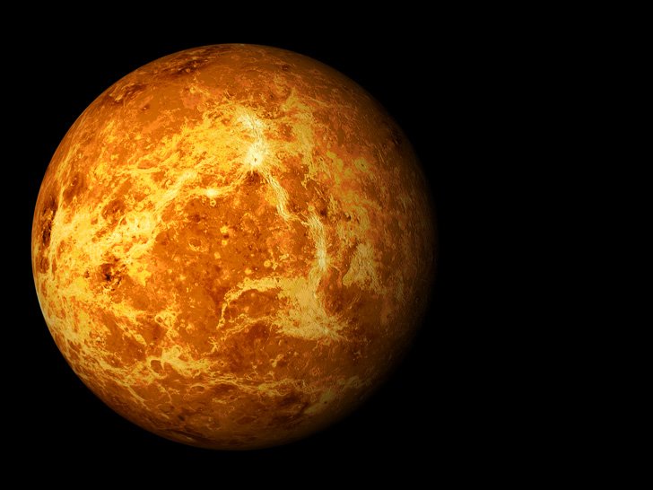 Venus rotates on its axis from East to West.