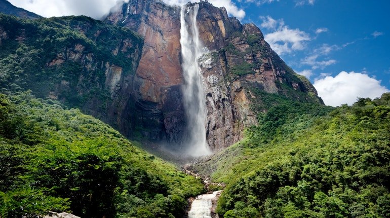 Angel Falls, the worlds tallest waterfall is located in Venezuela.