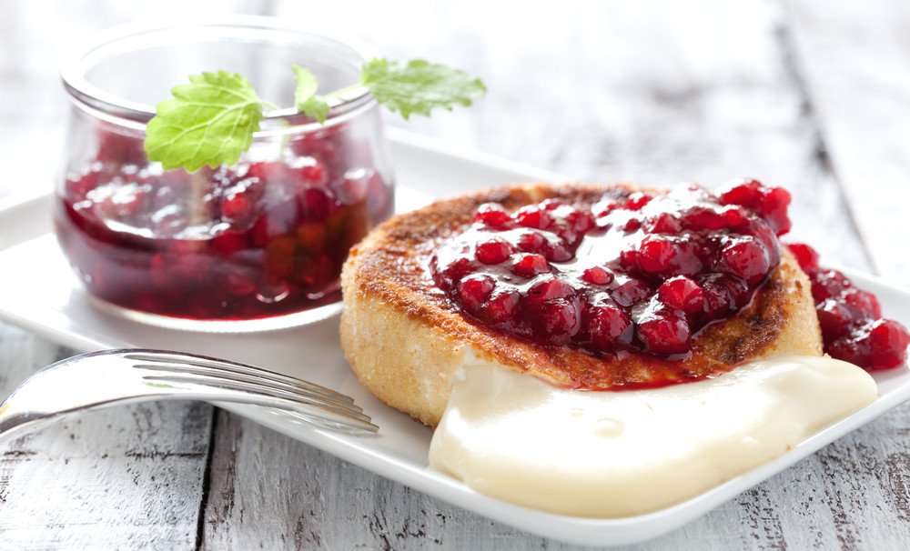 Cranberries are also used in baking.