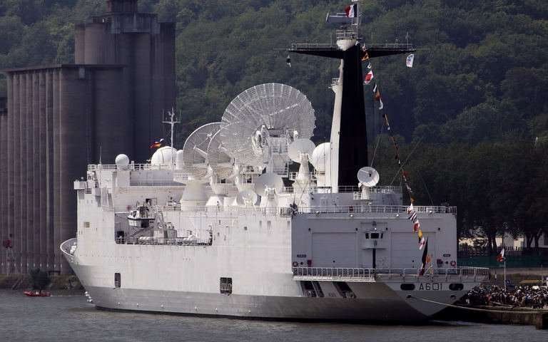 France has the supreme powerful radar ship named Monge.
