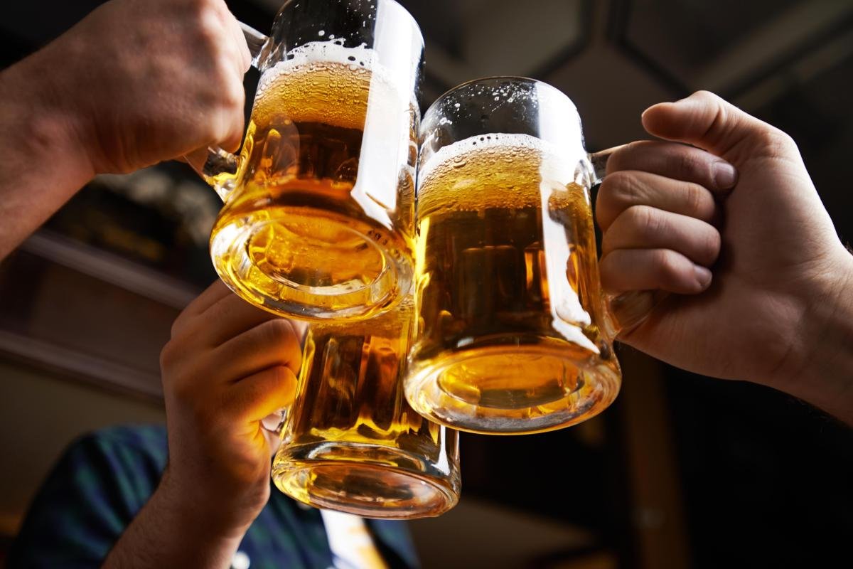 Germans are the biggest beer consumers in the world.