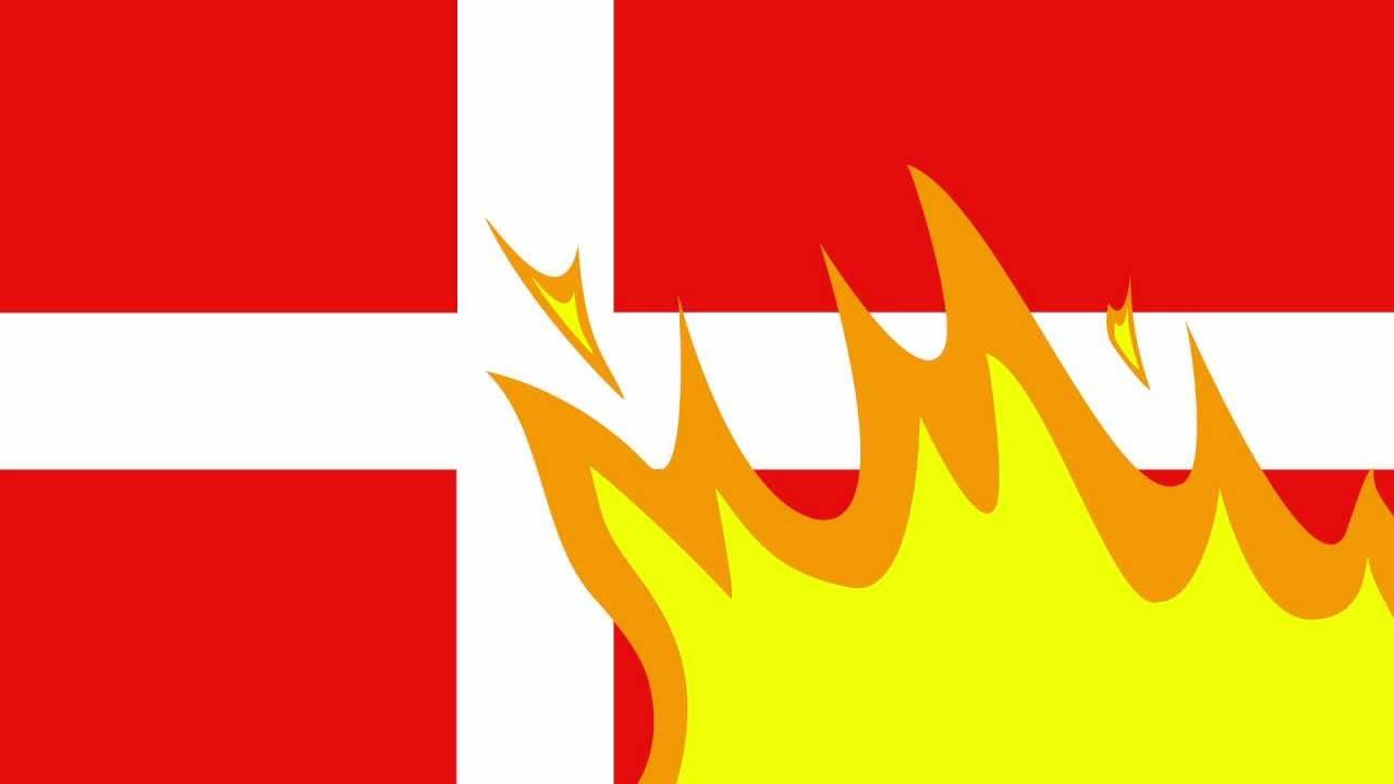 It is prohibited to burn foreign flags in Denmark, but not illegal to burn the Danish flag.