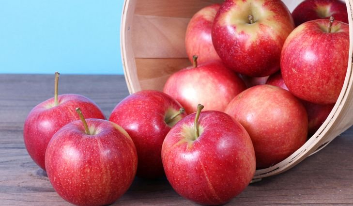 It takes two pounds of apples to make one nine-inch pie.