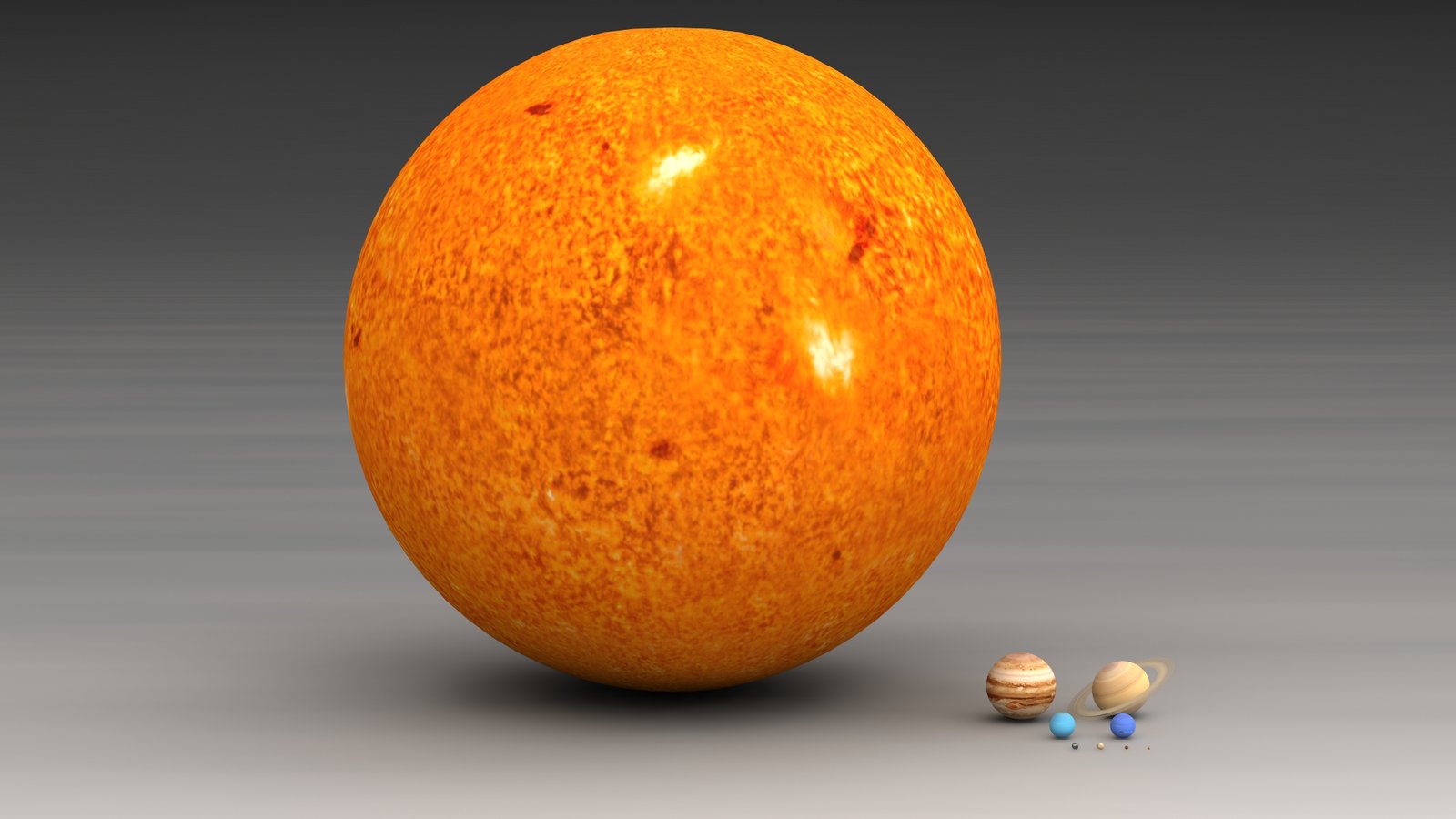 It would take 1.3 million Earths to fill up the Sun