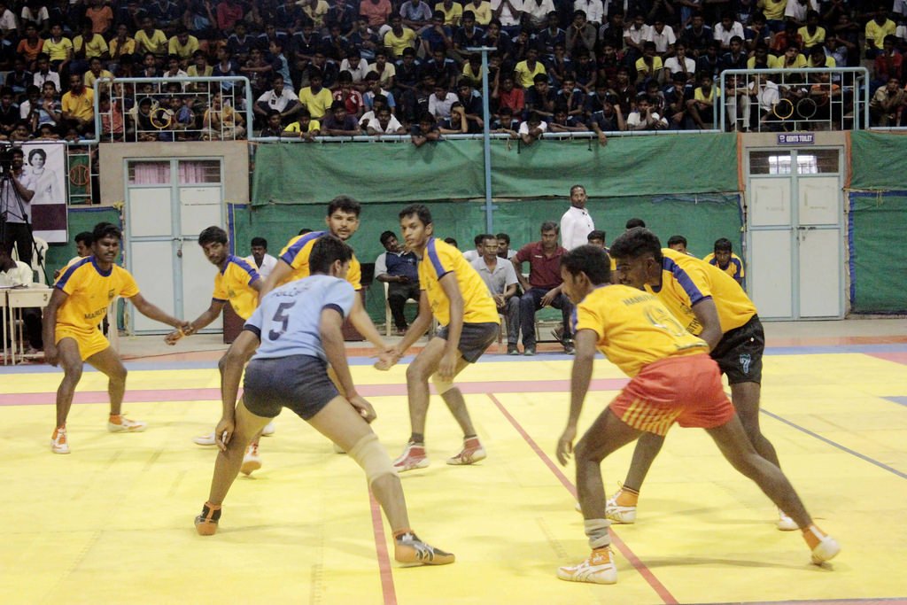 Kabaddi is the country’s national game.