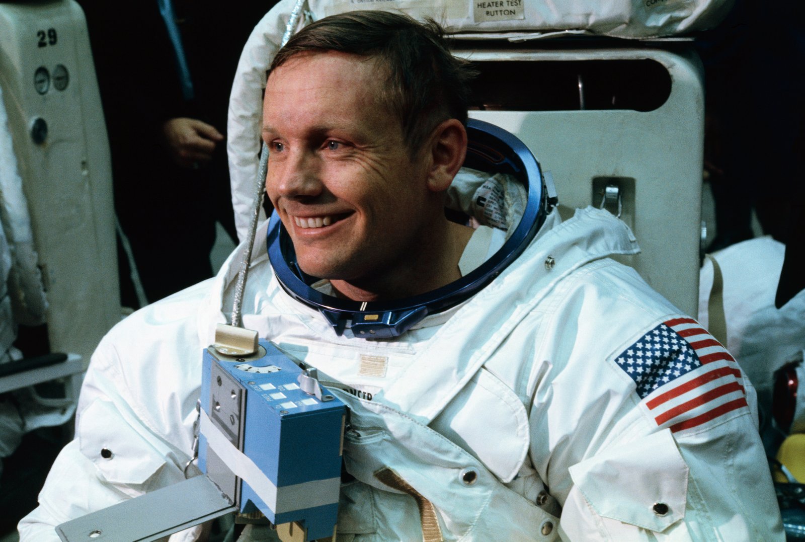 Neil Armstrong Training for Apollo 11 Mission