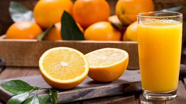 Orange juice is the most popular juice in America.