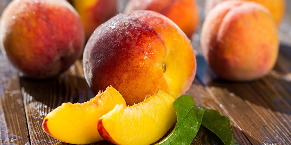 Peaches are known to reduce anxiety and are often referred to as the “Fruit of Calmness.”