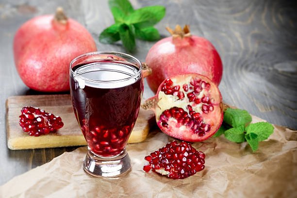 Pomegranate juice has long been a popular drink in Europe.