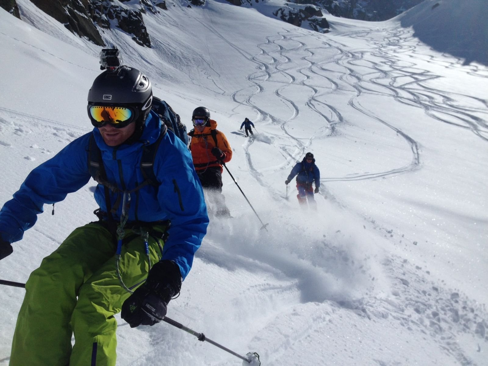Snowboarding, skiing and mountaineering are some of the popular sports in Switzerland.