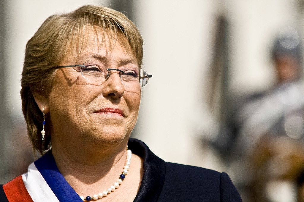 The first woman president ever in Chile was the Michelle Bachelet Jeria elected in January 2006 - Serious Facts