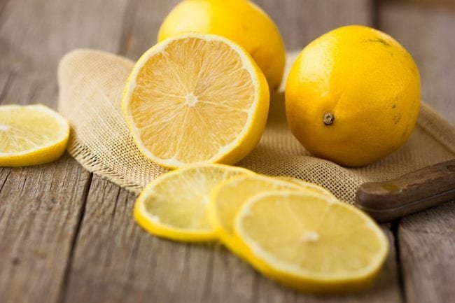 The lemon is the only food in the world that is anionic.