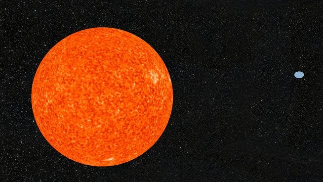 VY CanisMajoris is the biggest star in the universe