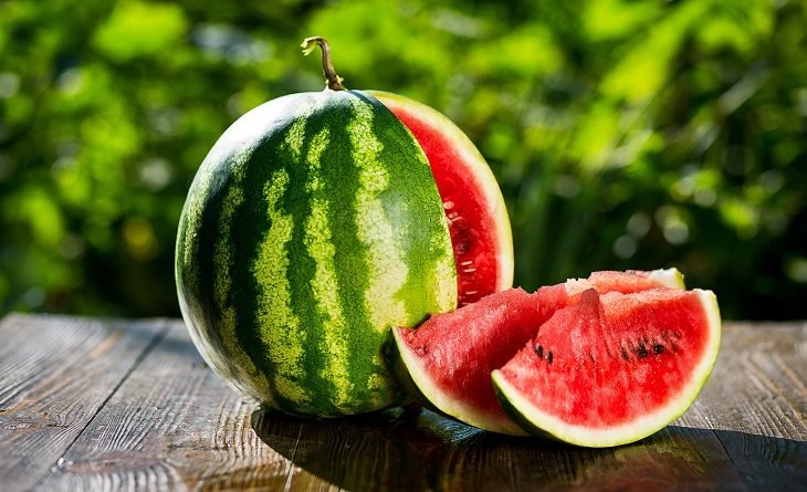 Watermelon has only about 40 calories per cup.